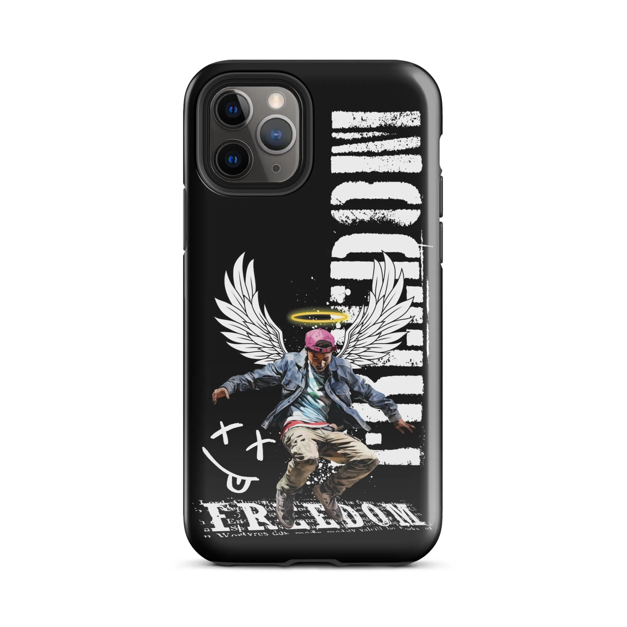 Freedom angel premium iPhone case