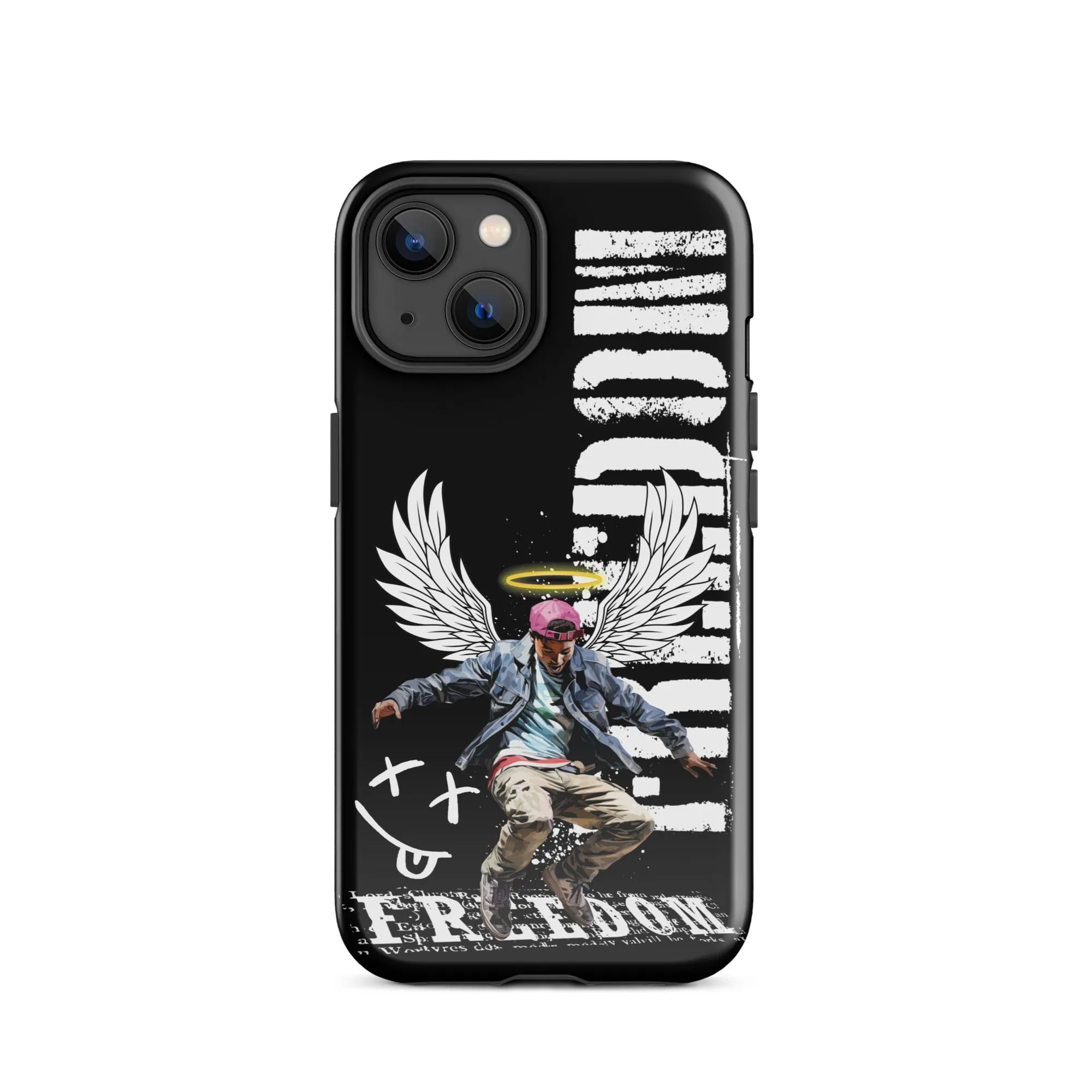 Freedom angel premium iPhone case