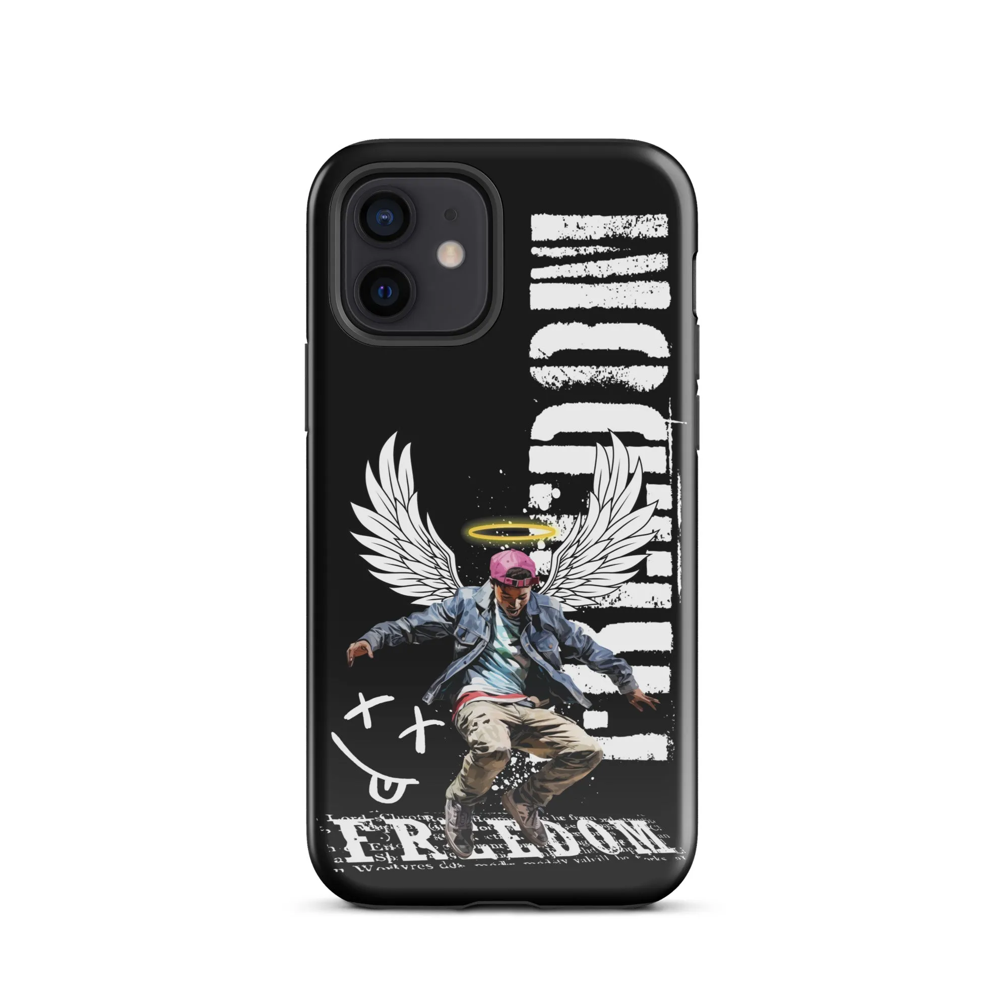 Freedom angel premium iPhone case