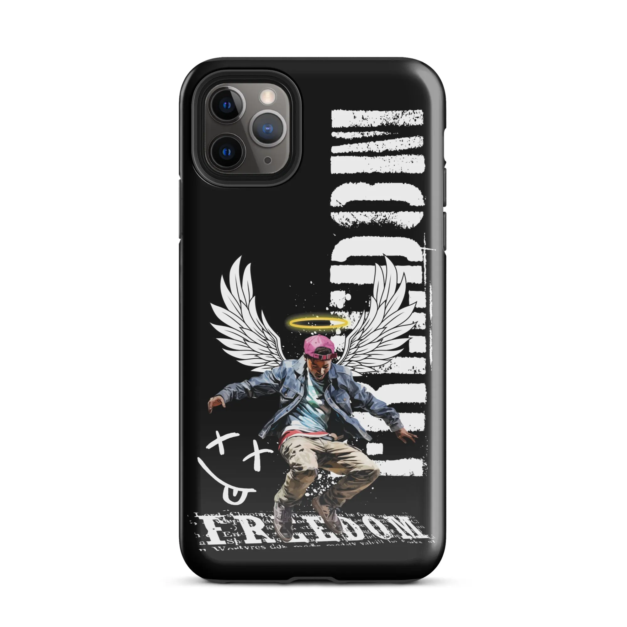 Freedom angel premium iPhone case