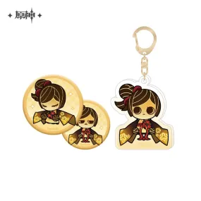 Genshin Impact - Chiori Badge & Acrylic Keychain miHoYo