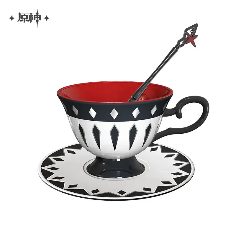 Genshin Impact - Dire Balemoon Arlecchino Tea Cup & Saucer Set miHoYo