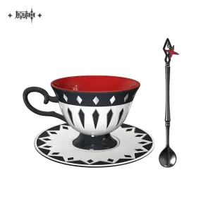 Genshin Impact - Dire Balemoon Arlecchino Tea Cup & Saucer Set miHoYo