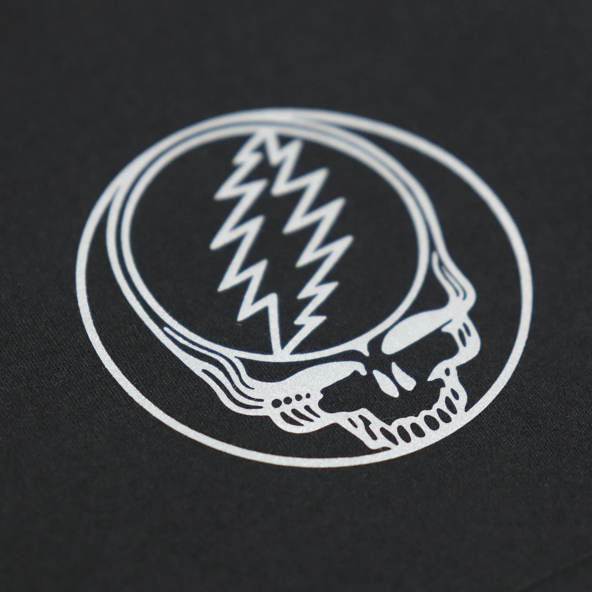 Grateful Dead | Long-Distance-Runner Shorts | Black Steal Your Face