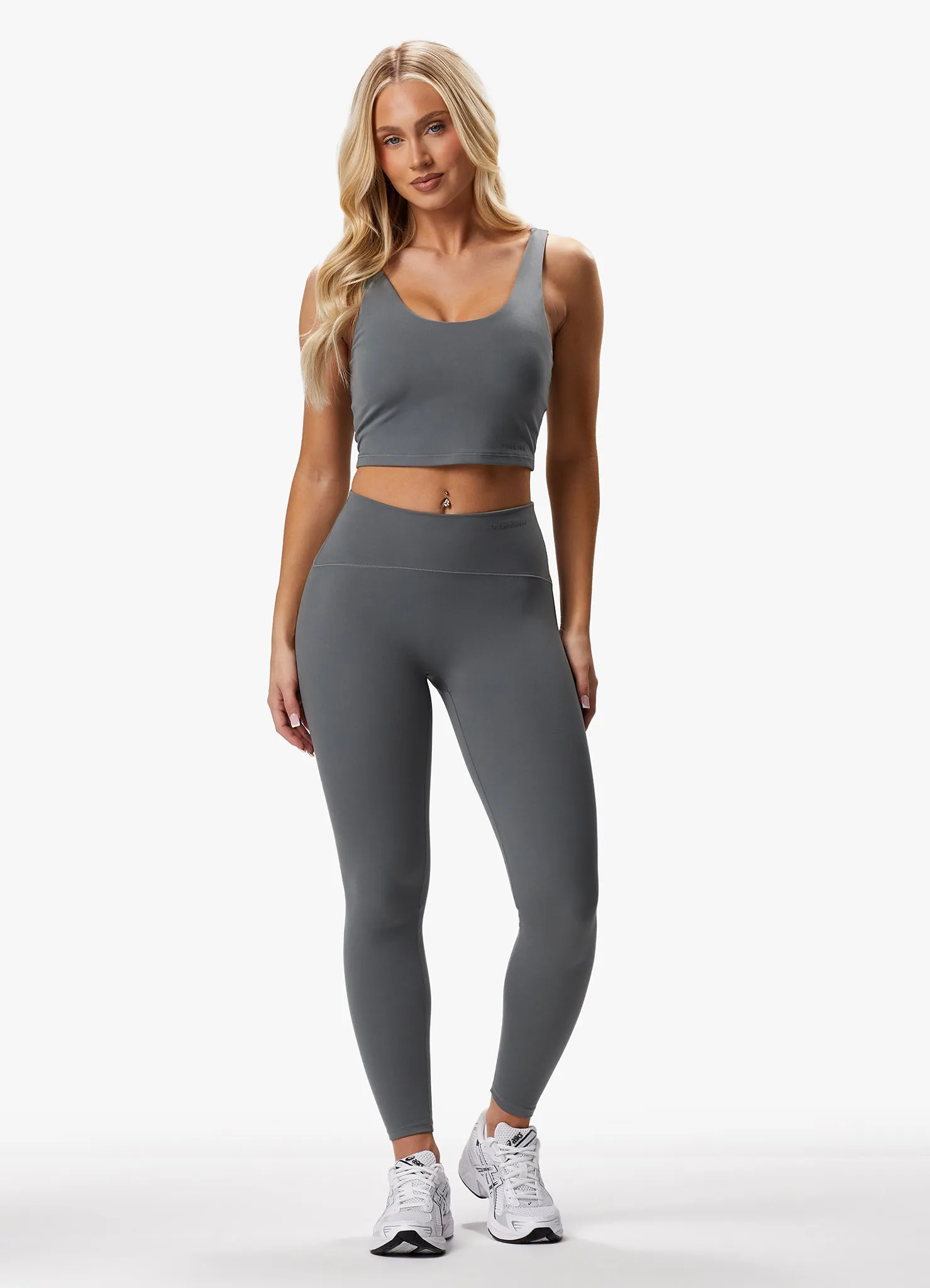 Gym King Peach Luxe Legging - Dark Sage Luxe