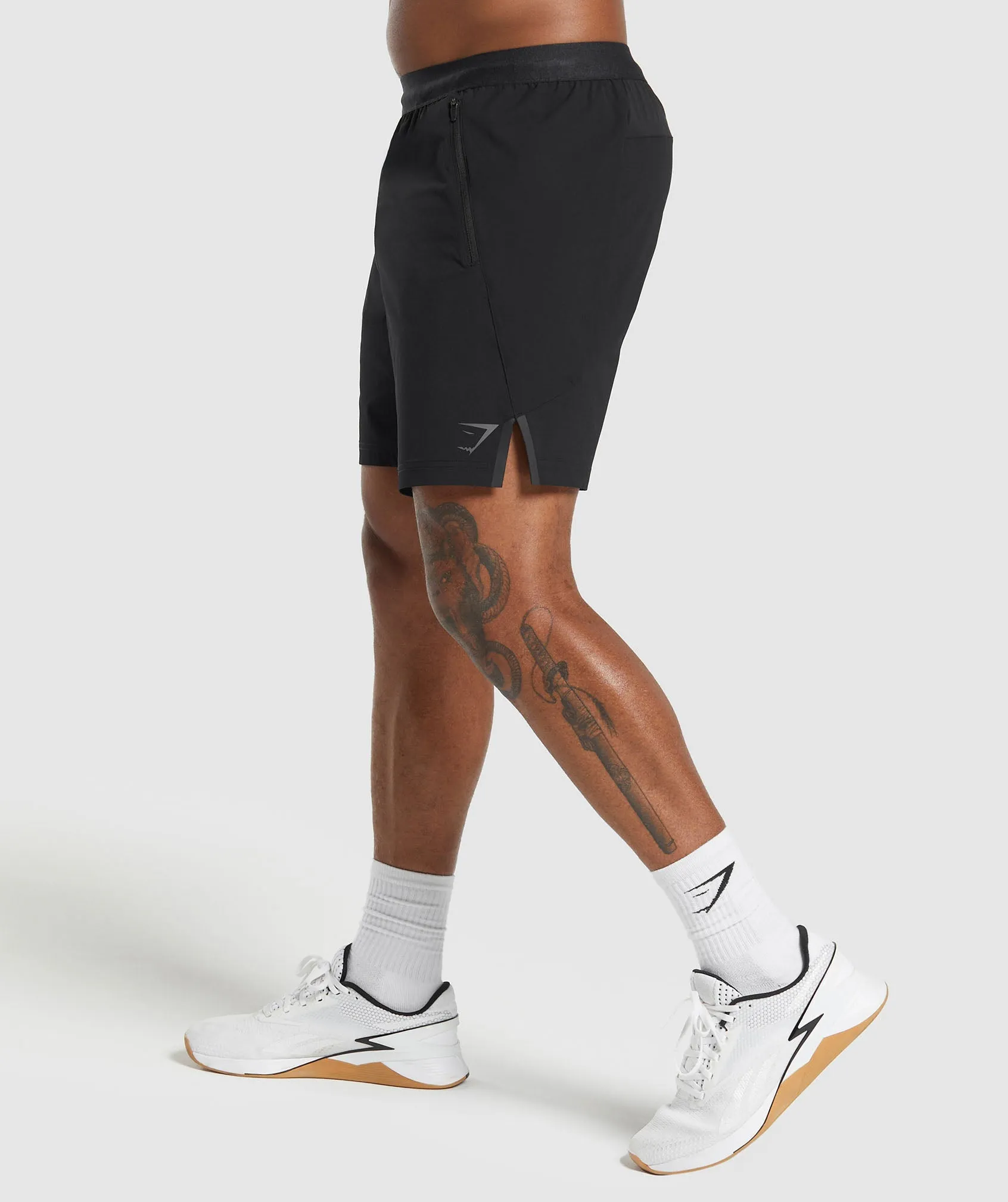 Gymshark Apex 7" Hybrid Shorts - Black