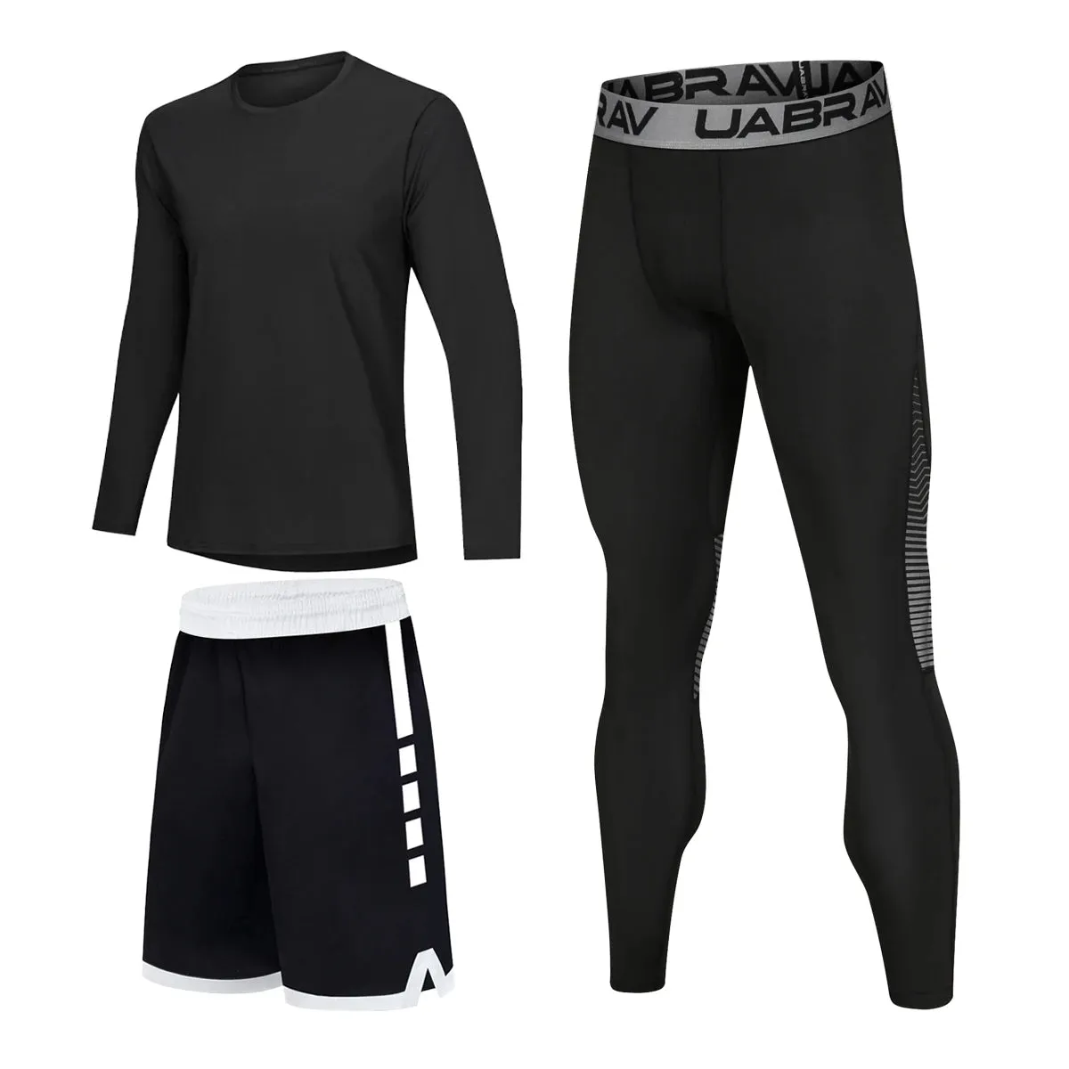 High Elastic Sportswear Compression Tracksuit for Men