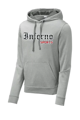 Inferno Sports Heather Fleece Hooded Pullover - RedLine Flag