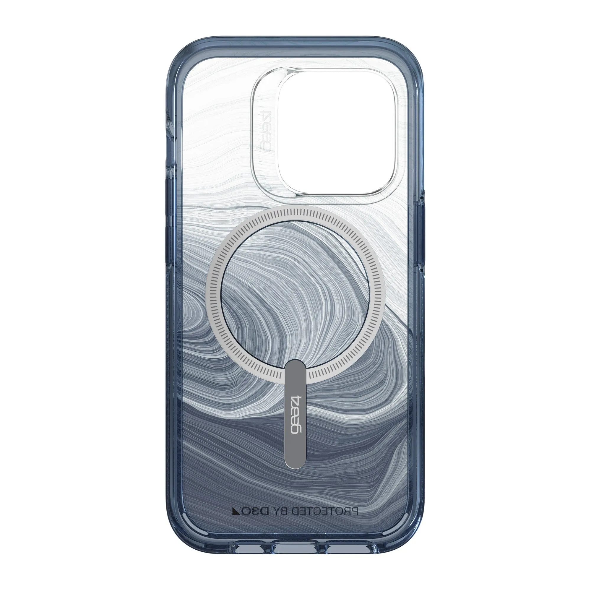 iPhone 14 Pro Gear4 D3O Milan Snap Case - Blue Swirl - 15-10108