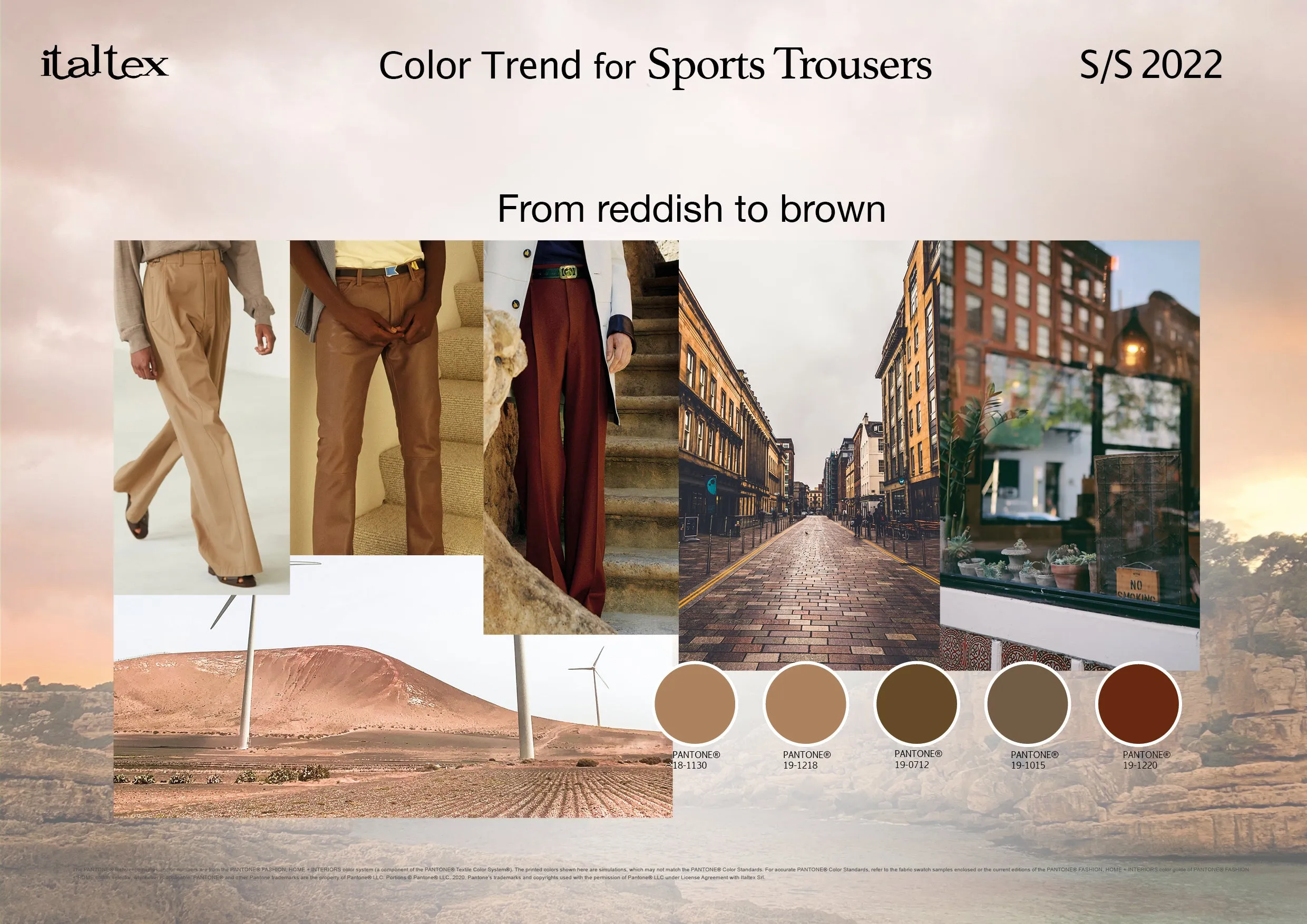 ITALTEX - Color Trend for Sports Trousers SS2022