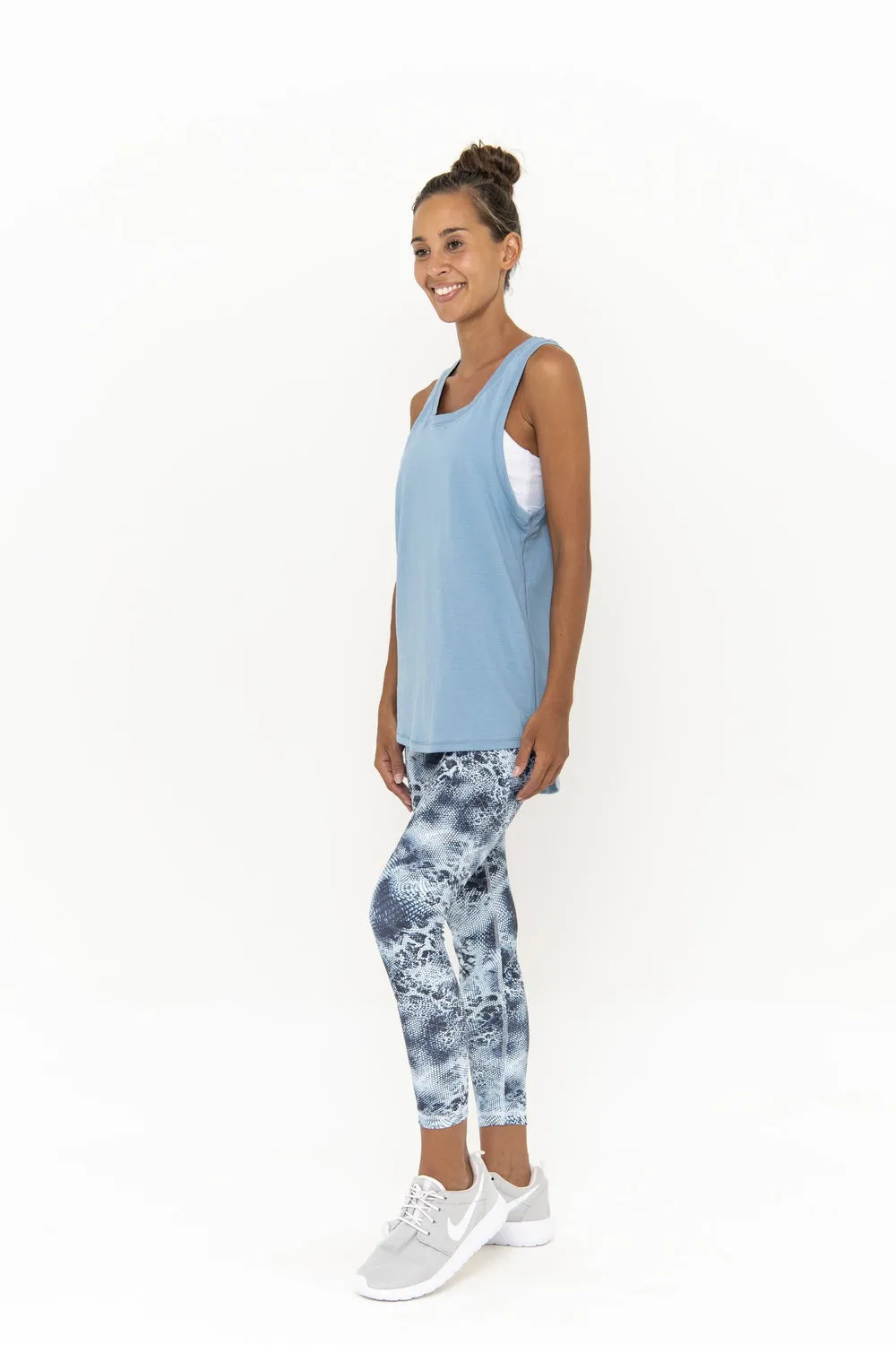 KAYLA TANK // REGATTA BLUE