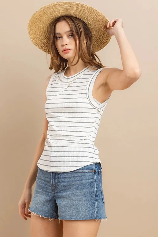 Kylnn Round Neck Tank