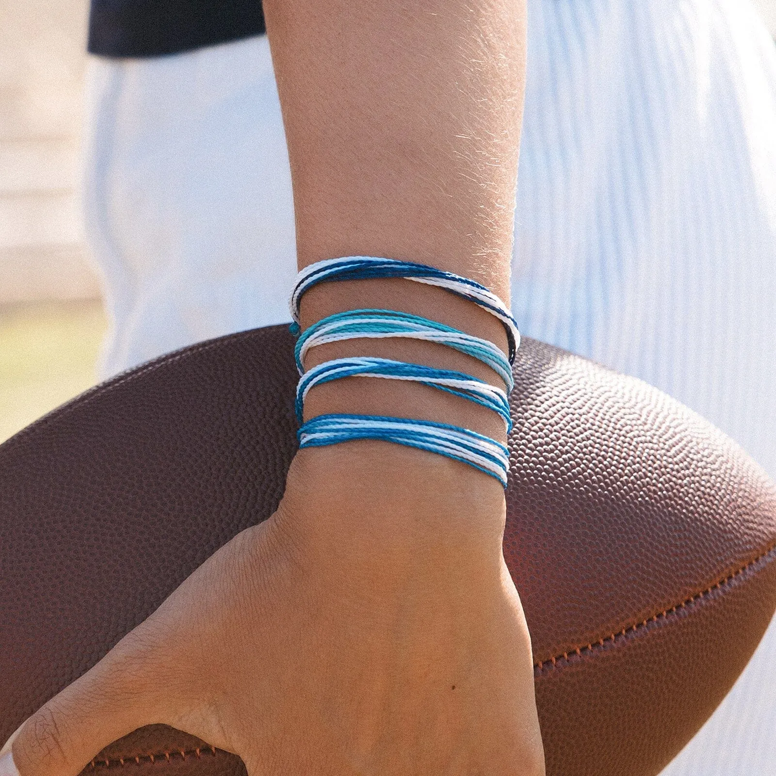 Light Blue & White Bracelet