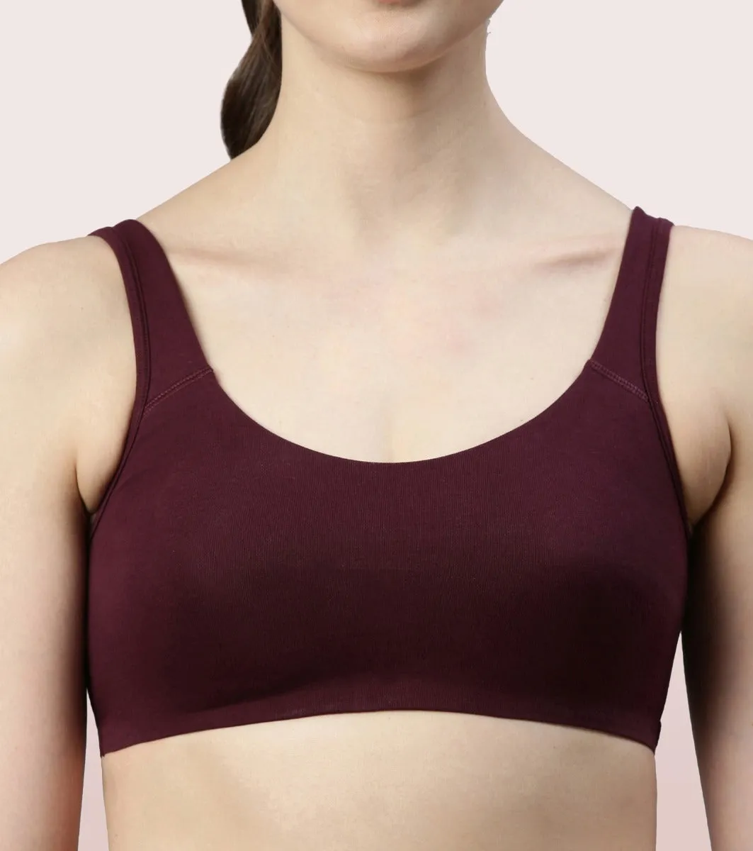 Low Impact Cotton Bra