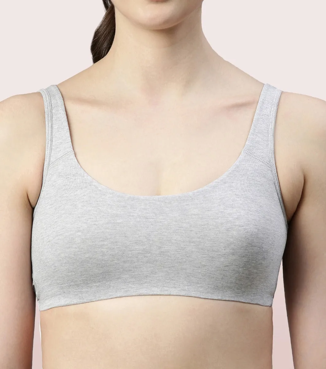 Low Impact Cotton Bra