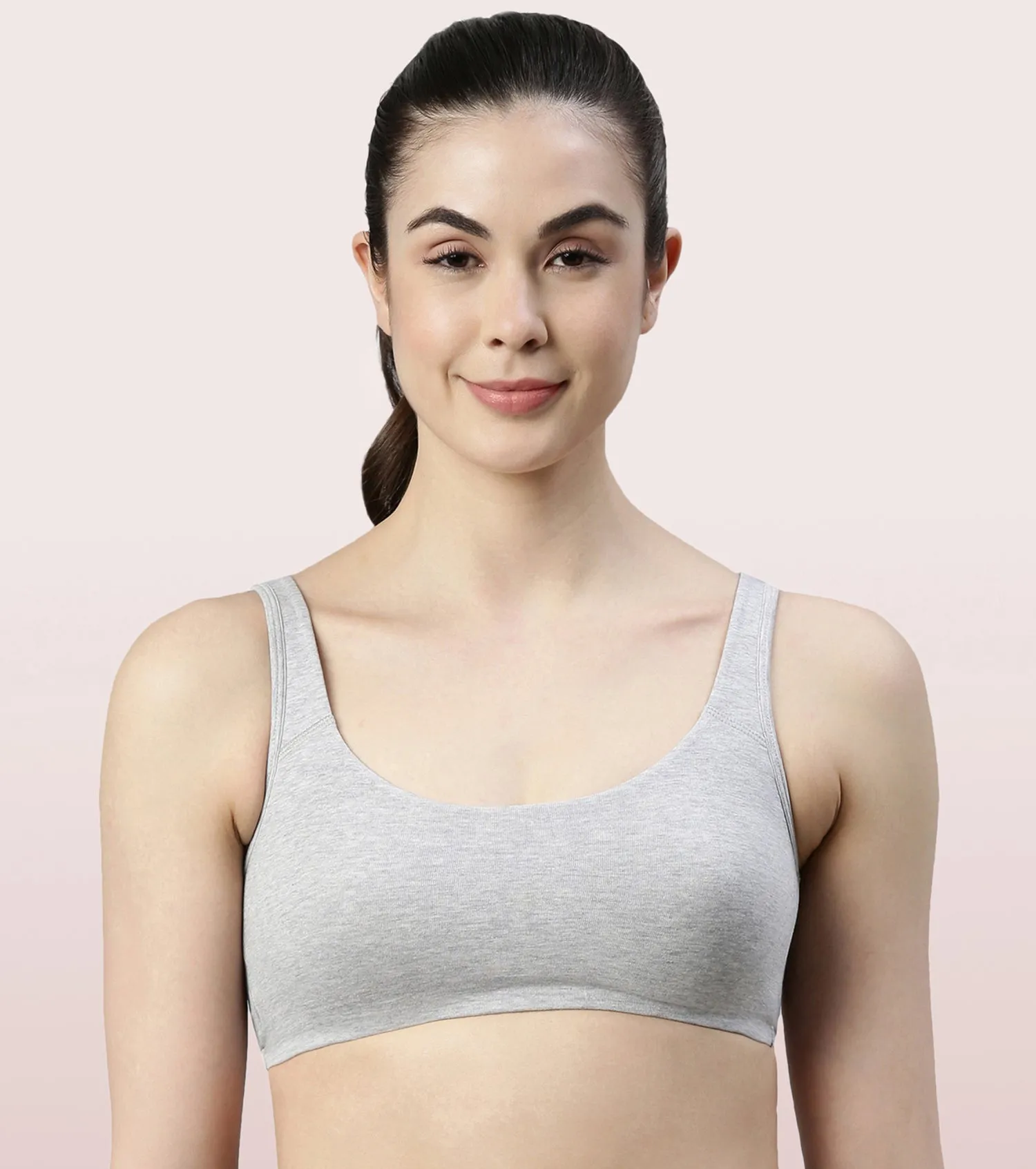 Low Impact Cotton Bra