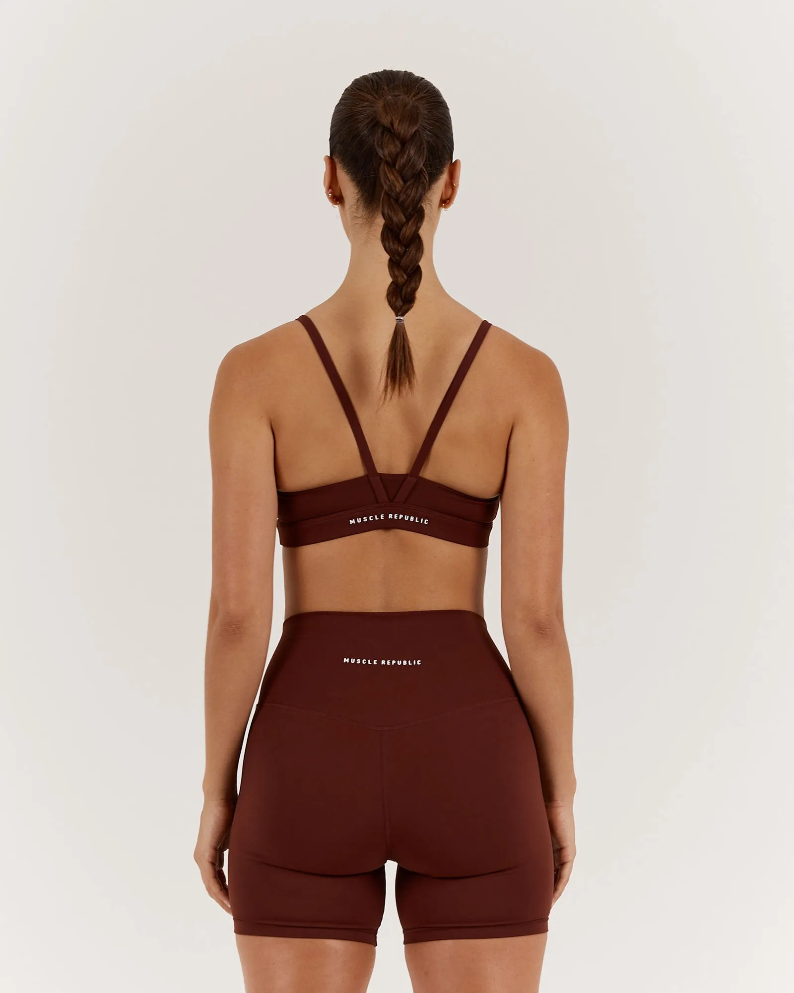 LUXE ASH BRA - CHOCOLATE