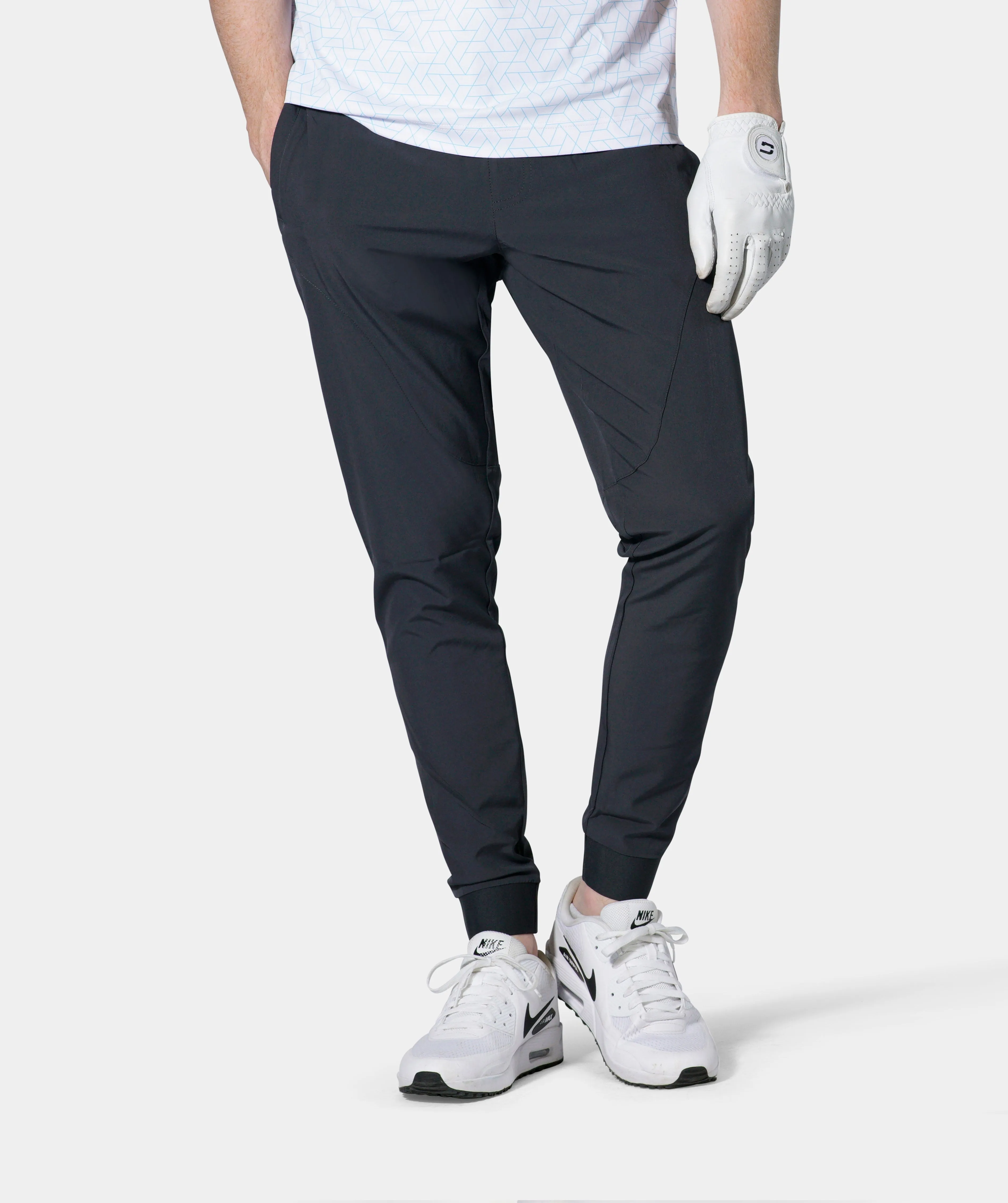 LUXE GOLF JOGGERS - CHARCOAL