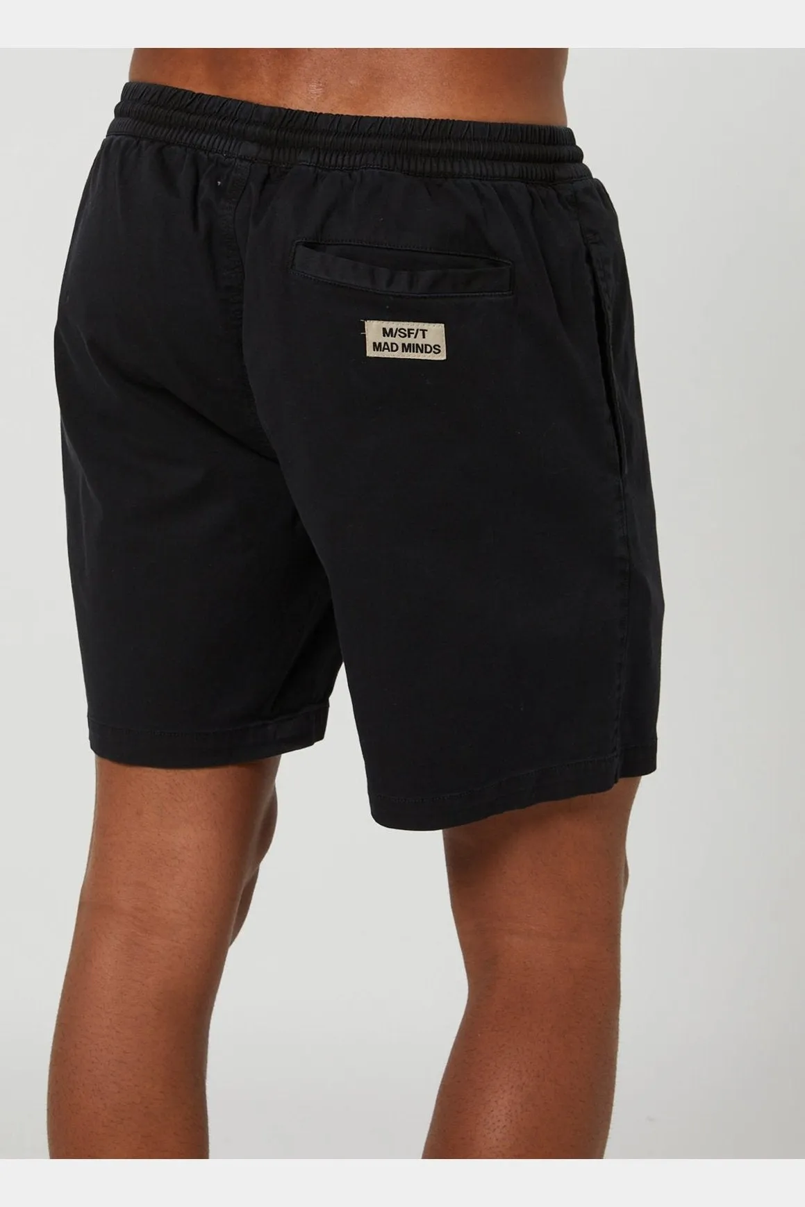 Misfit pigment suspended short - black