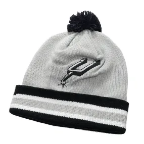 Mitchell & Ness San Antonio Spurs Striped Beanie