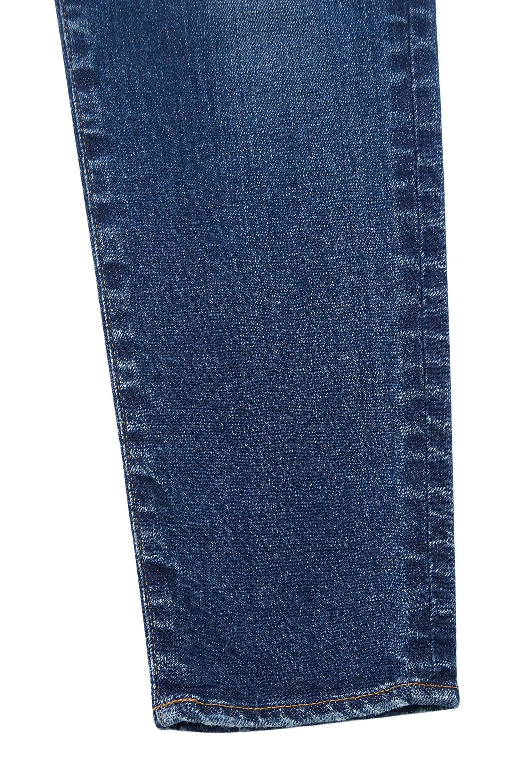 Moussy Denim Ballena Skinny High Rise in Blue