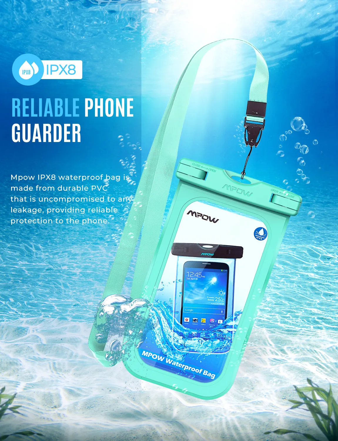 Mpow PA132A Waterproof Phone Pouch