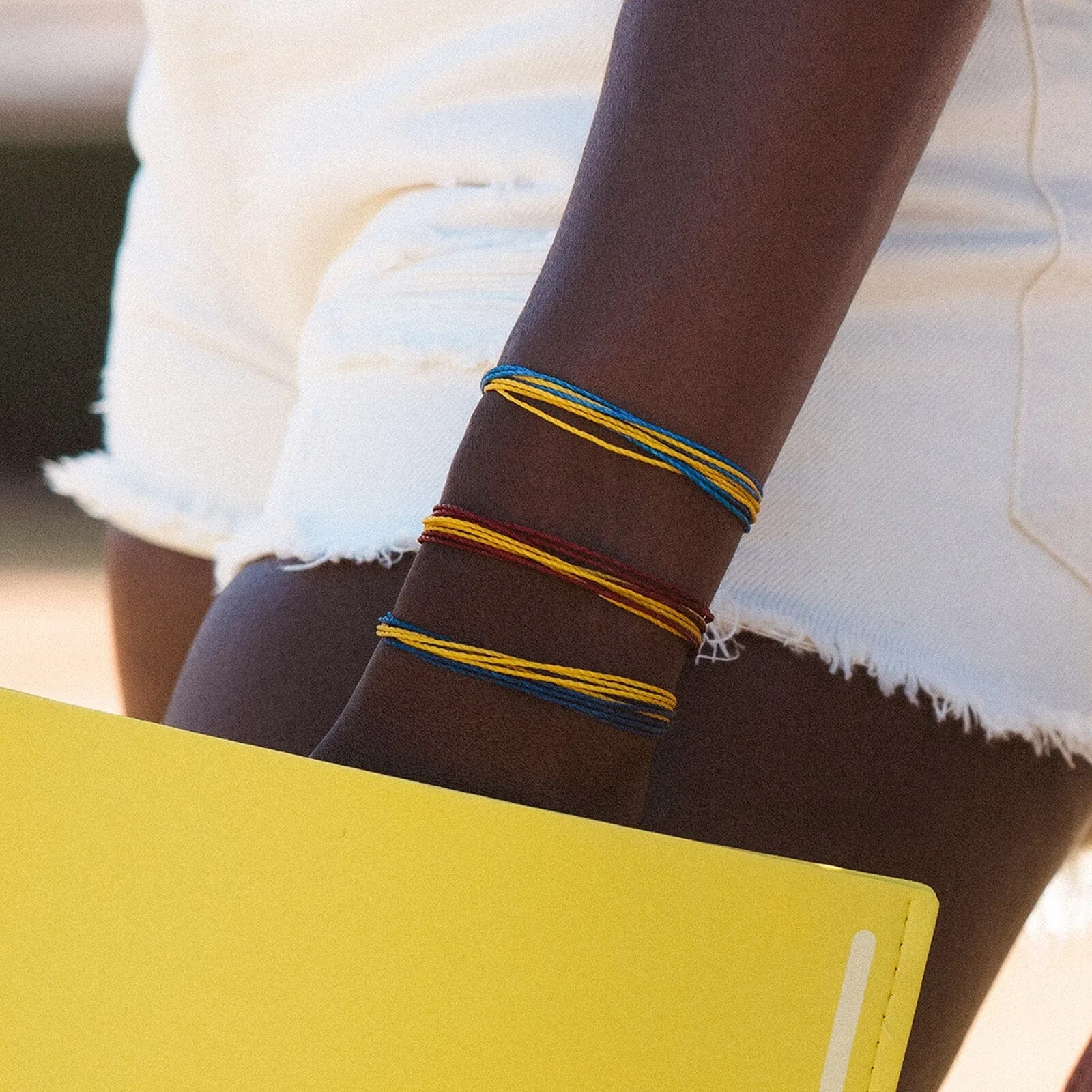 Navy & Yellow Bracelet