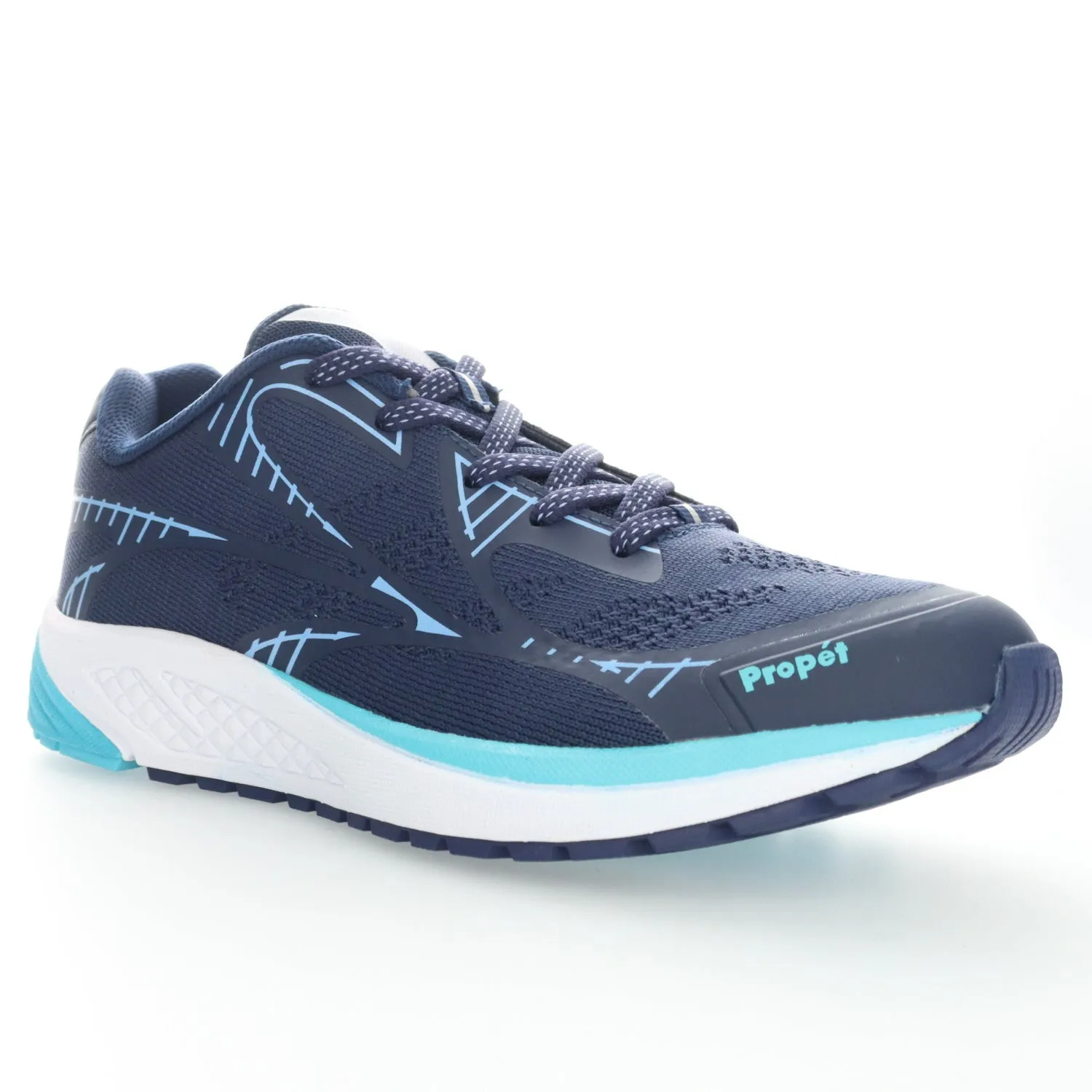 One LT Navy Mesh Sports Shoe