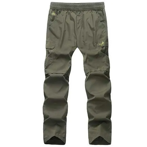 Plus Size M-5XL Outdoors Quick Drying Multi Pocket Pants