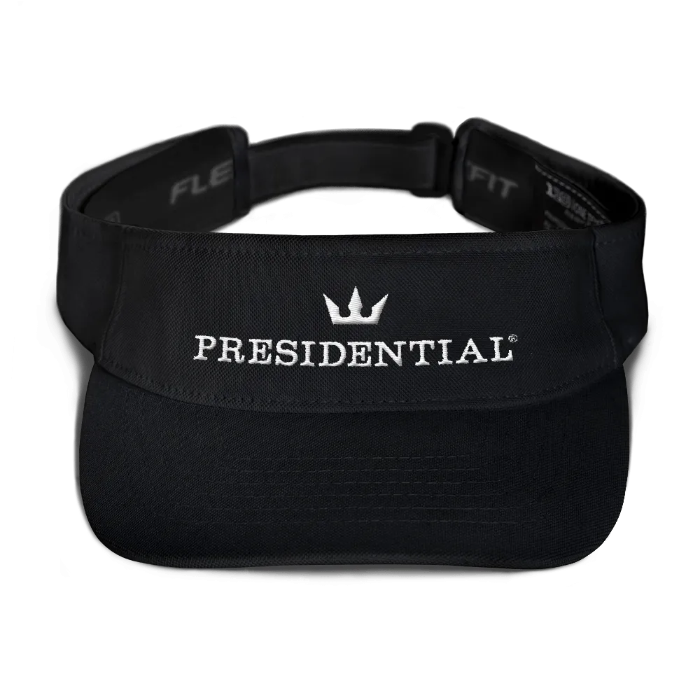 Presidential® Crown Logo | Flex fit 8110 Visor