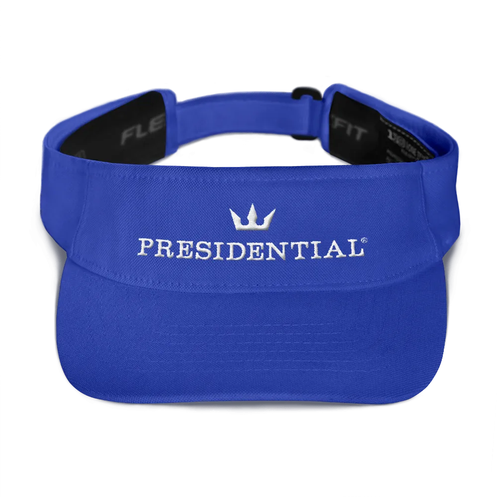 Presidential® Crown Logo | Flex fit 8110 Visor