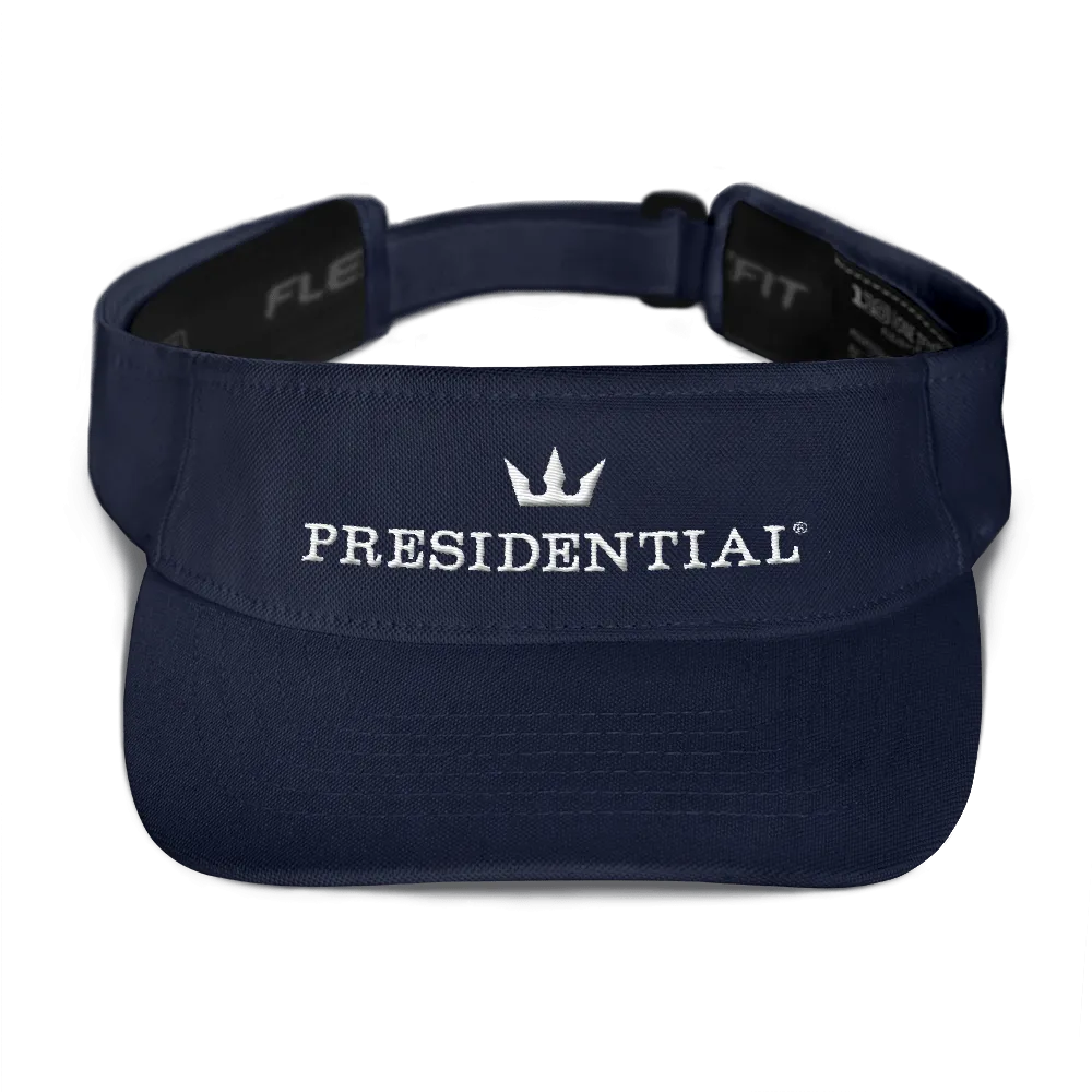 Presidential® Crown Logo | Flex fit 8110 Visor