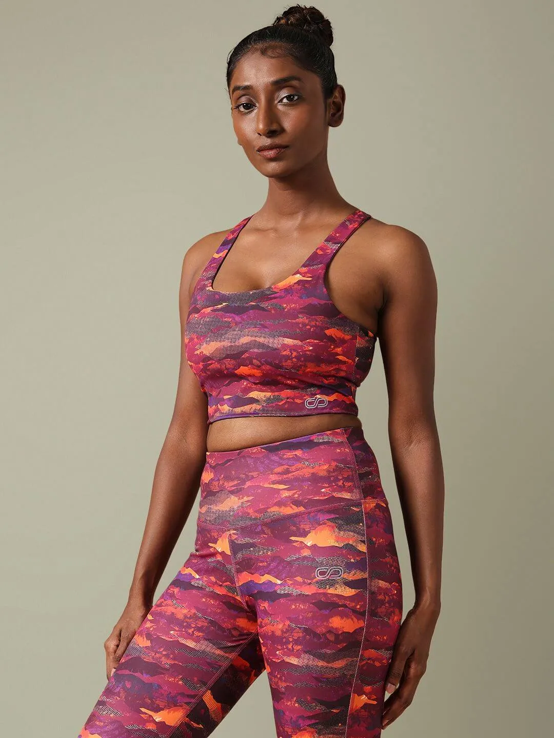 Purple Haze High Impact Action Bra & Luxe Leggings