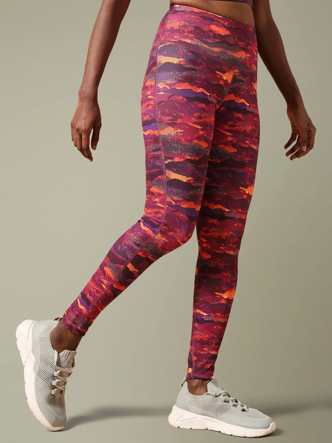 Purple Haze High Impact Action Bra & Luxe Leggings