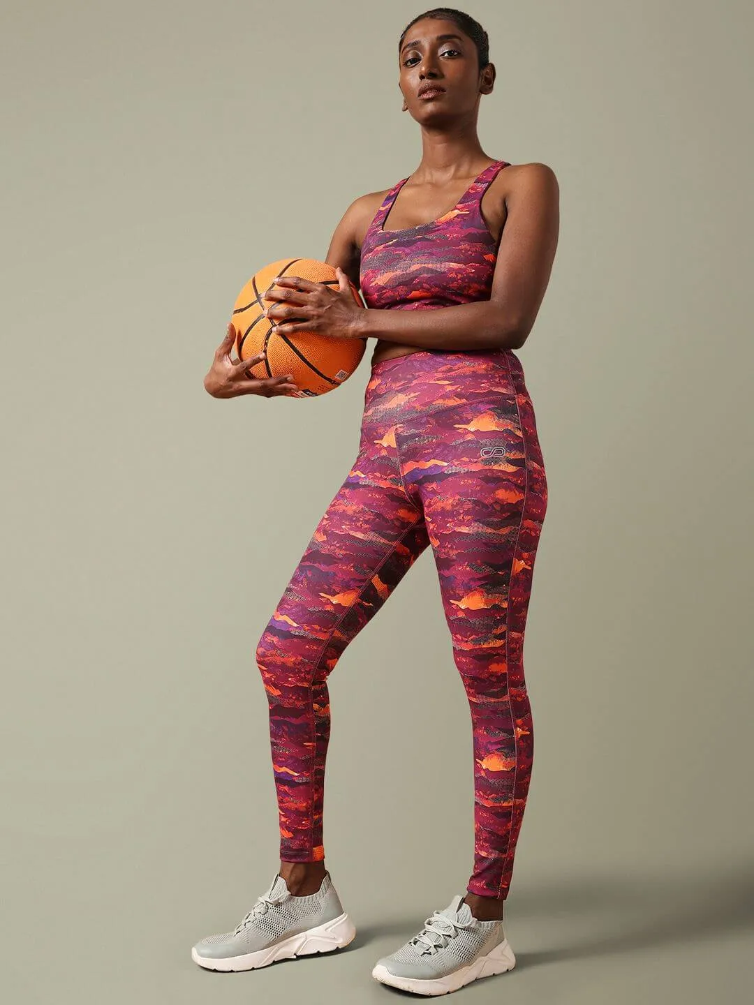 Purple Haze High Impact Action Bra & Luxe Leggings