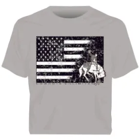 "American Bronc" Cowboys Unlimited Adult T-Shirt