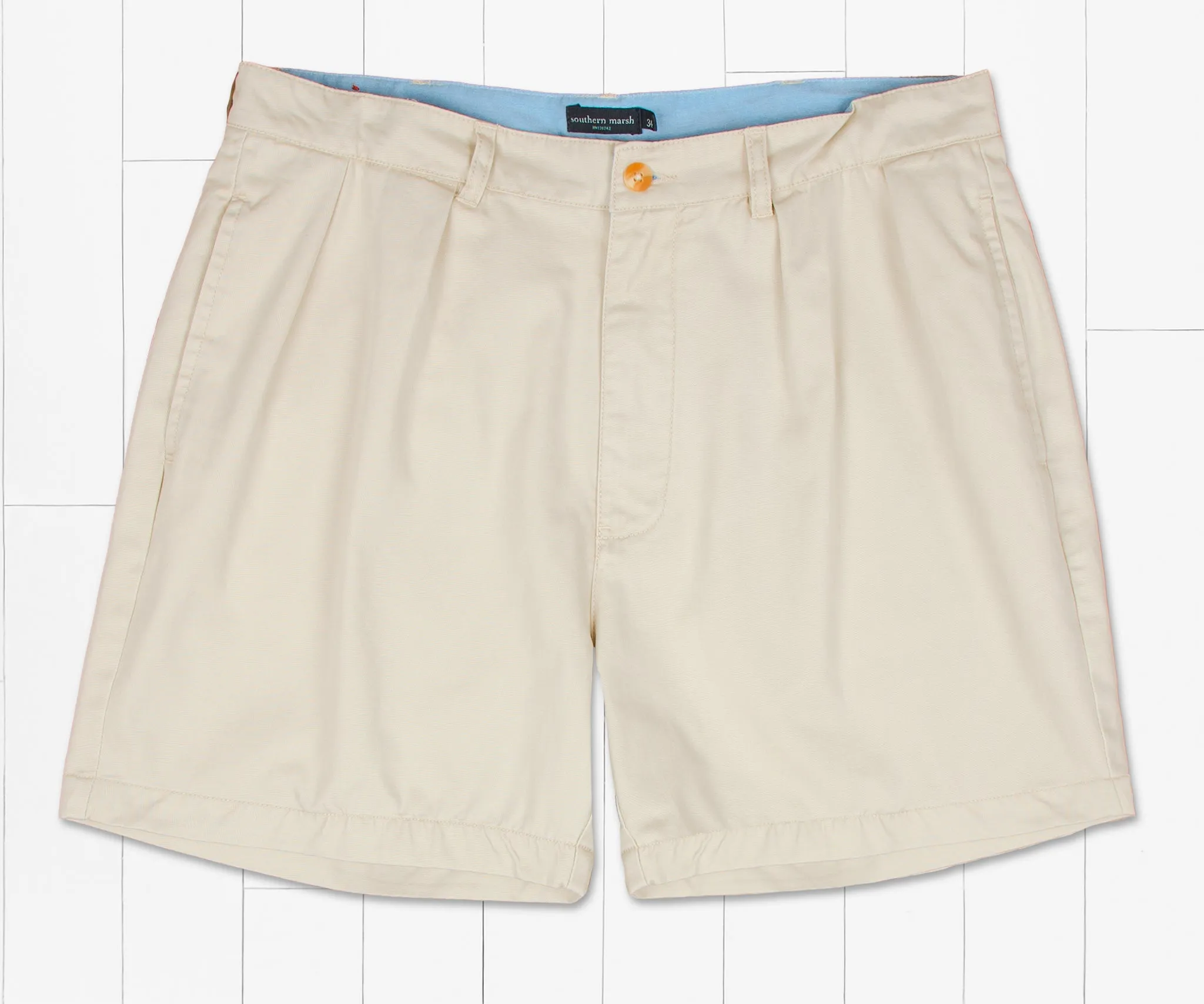 Regatta Short - 6in. Pleated - LSU