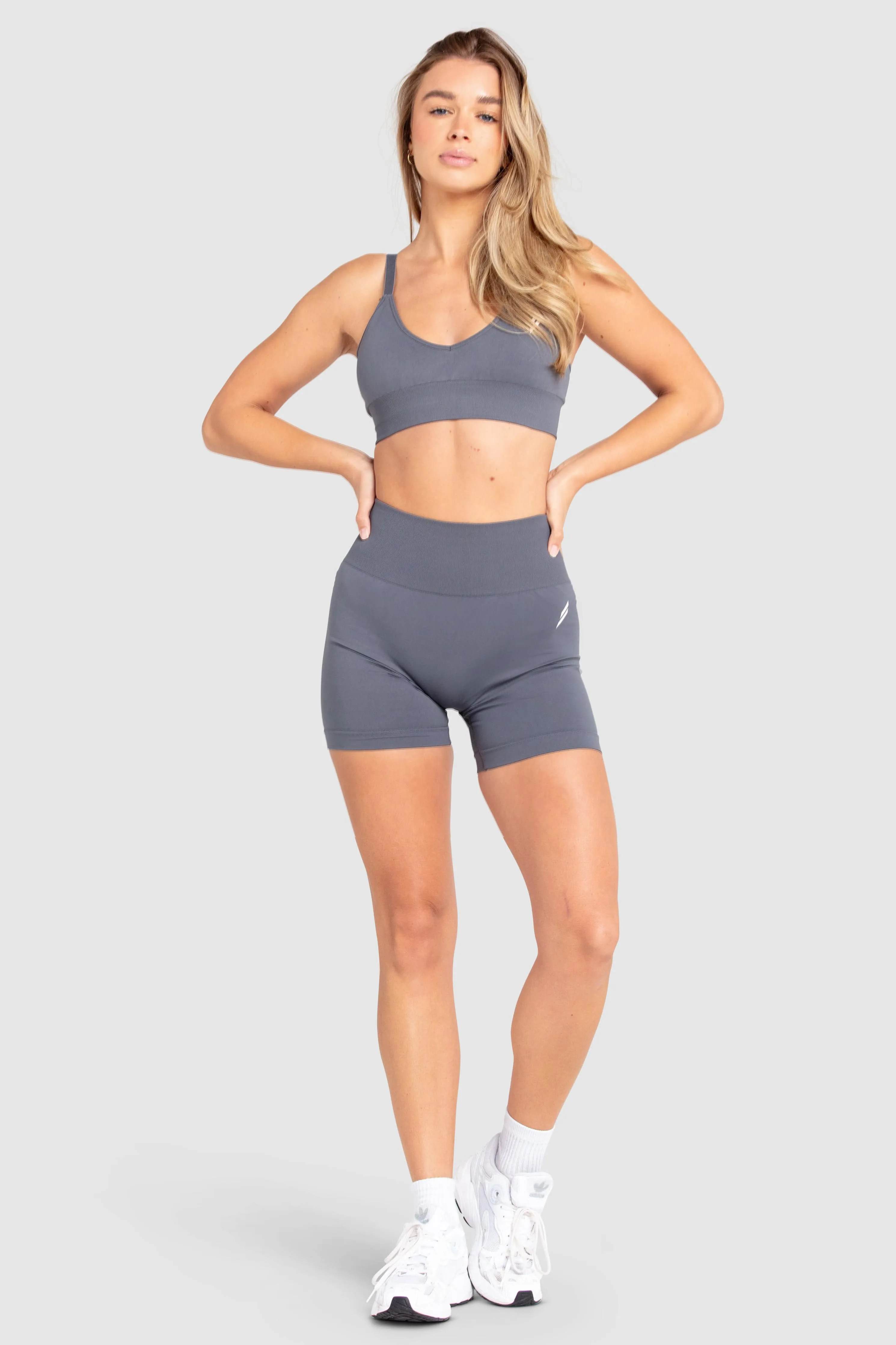 Scrunch 2 Seamless Shorts - Charcoal Grey