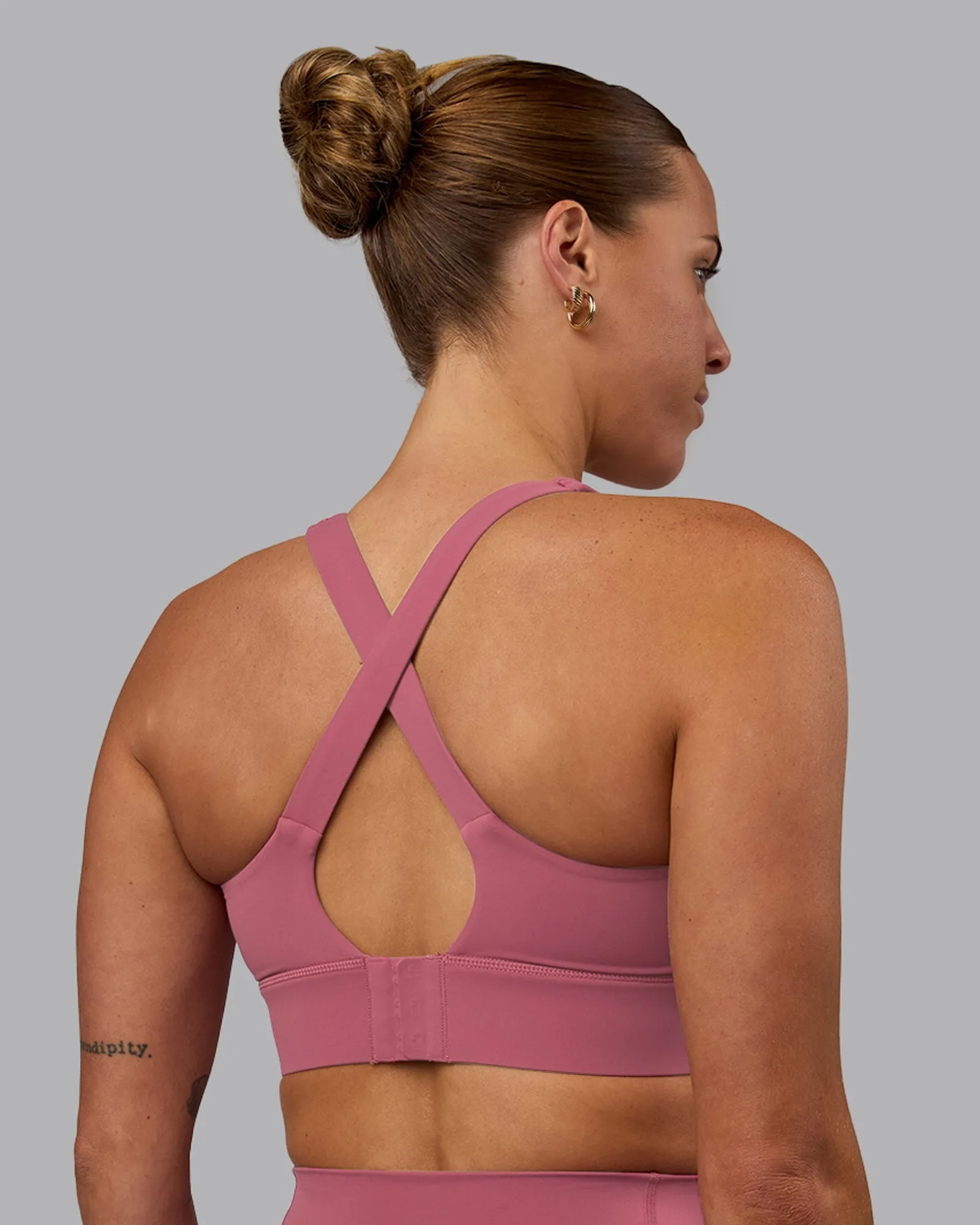 Sculpt Sports Bra - Mauve Haze