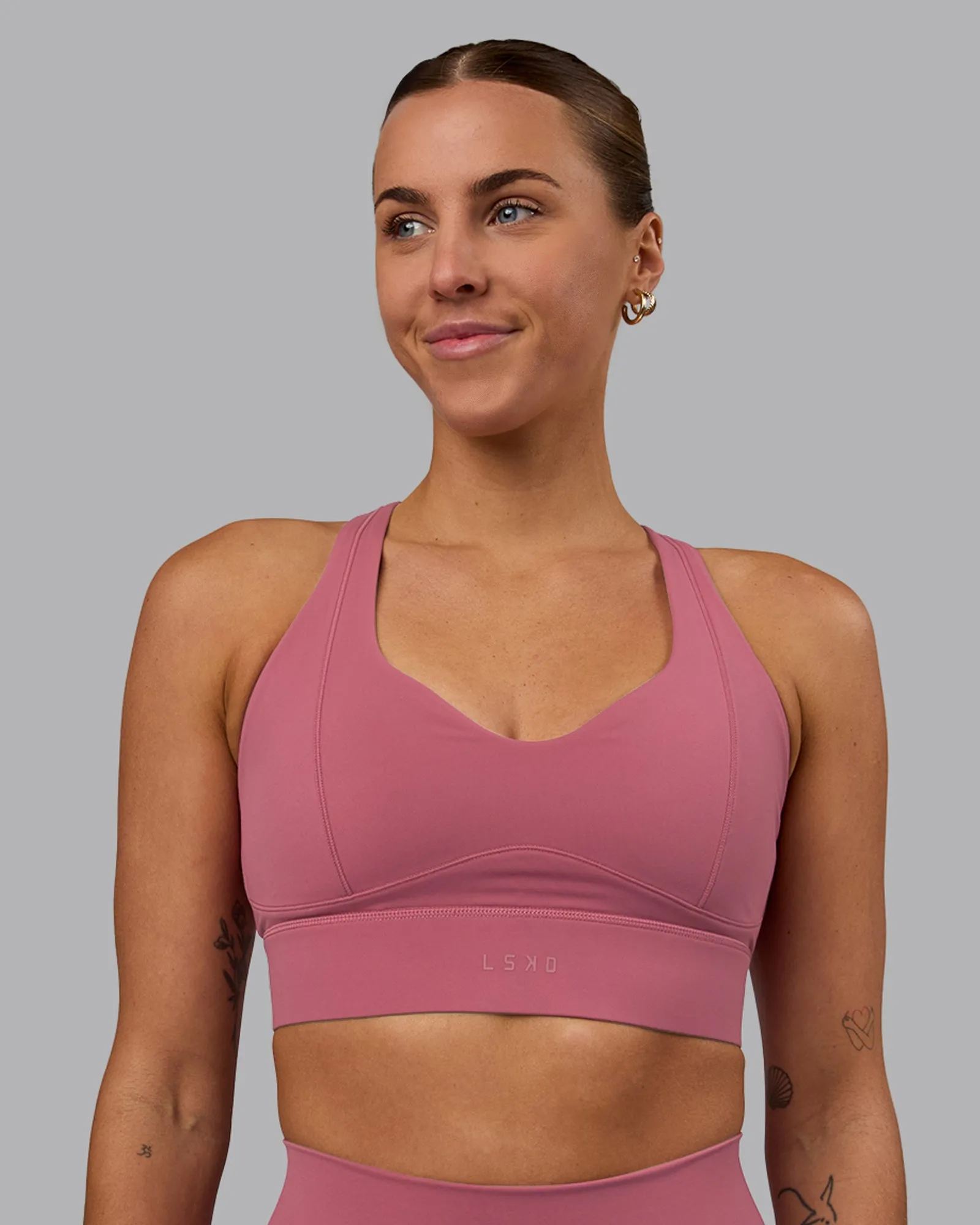 Sculpt Sports Bra - Mauve Haze