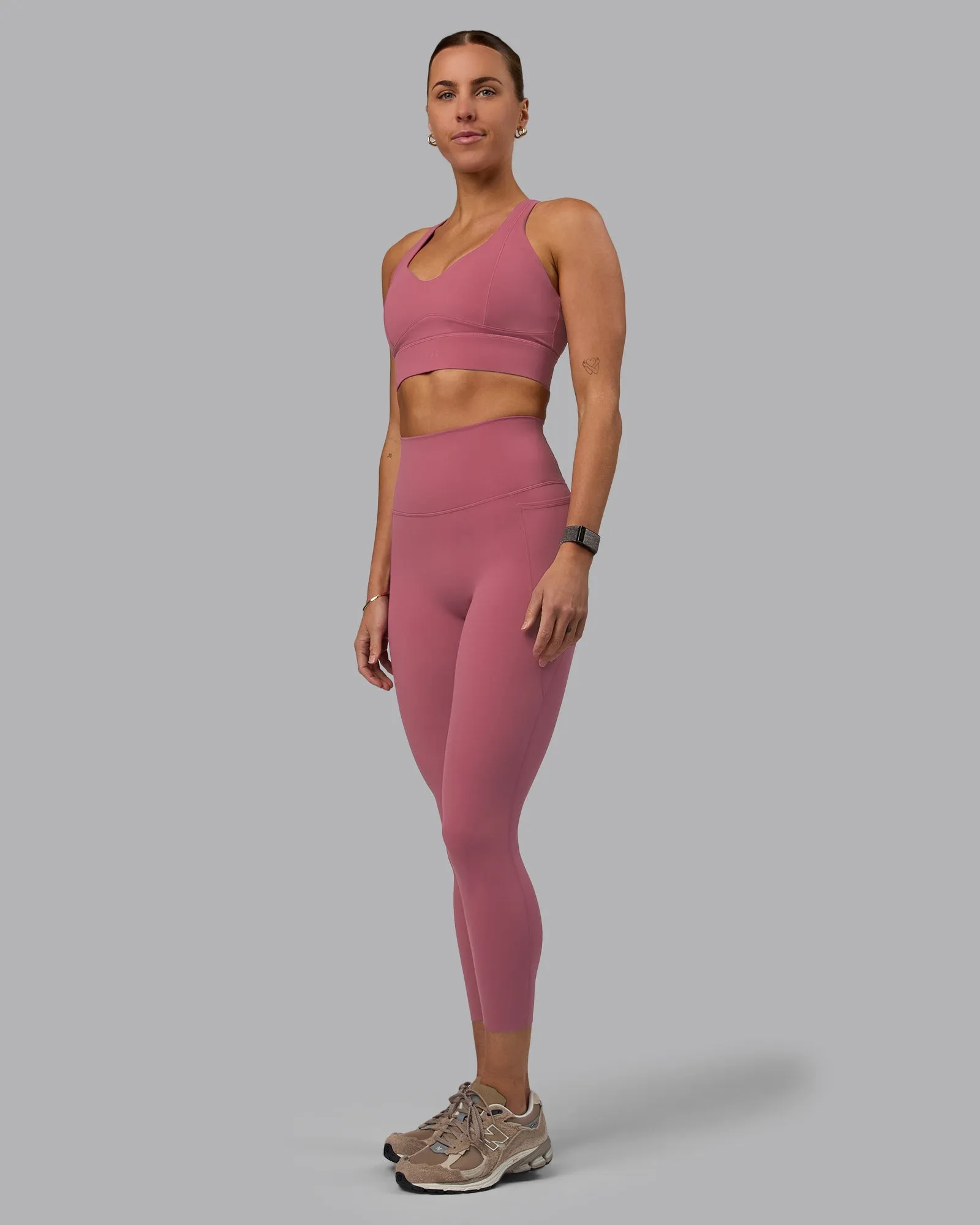 Sculpt Sports Bra - Mauve Haze