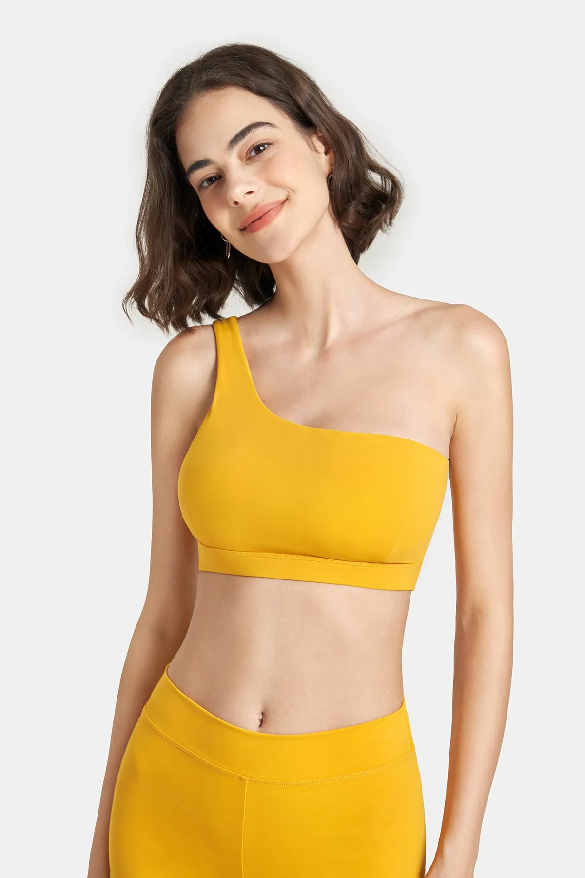 Single-Strap Low-Support Sports Bra