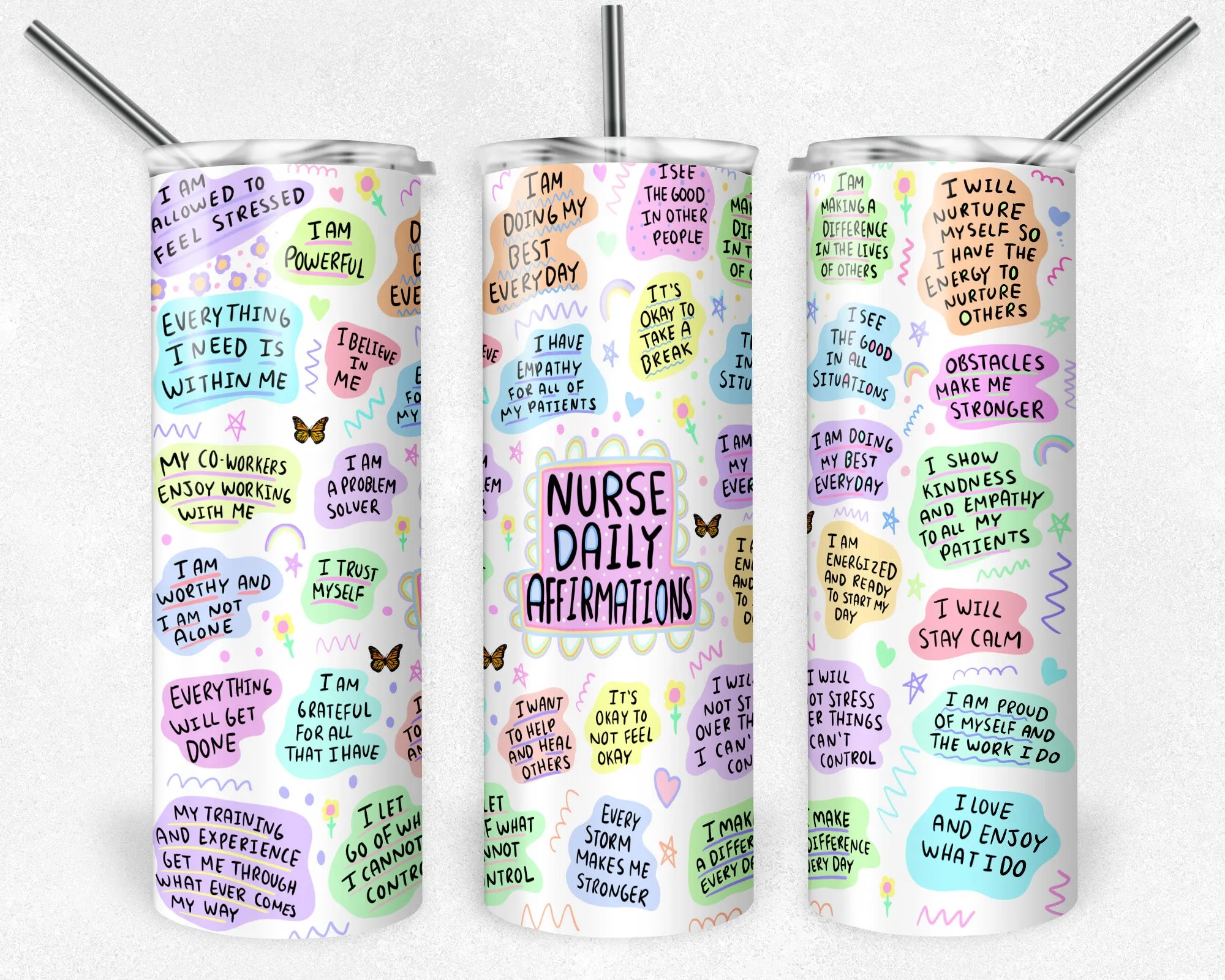 Skinny Tumbler | Nurse Affirmations