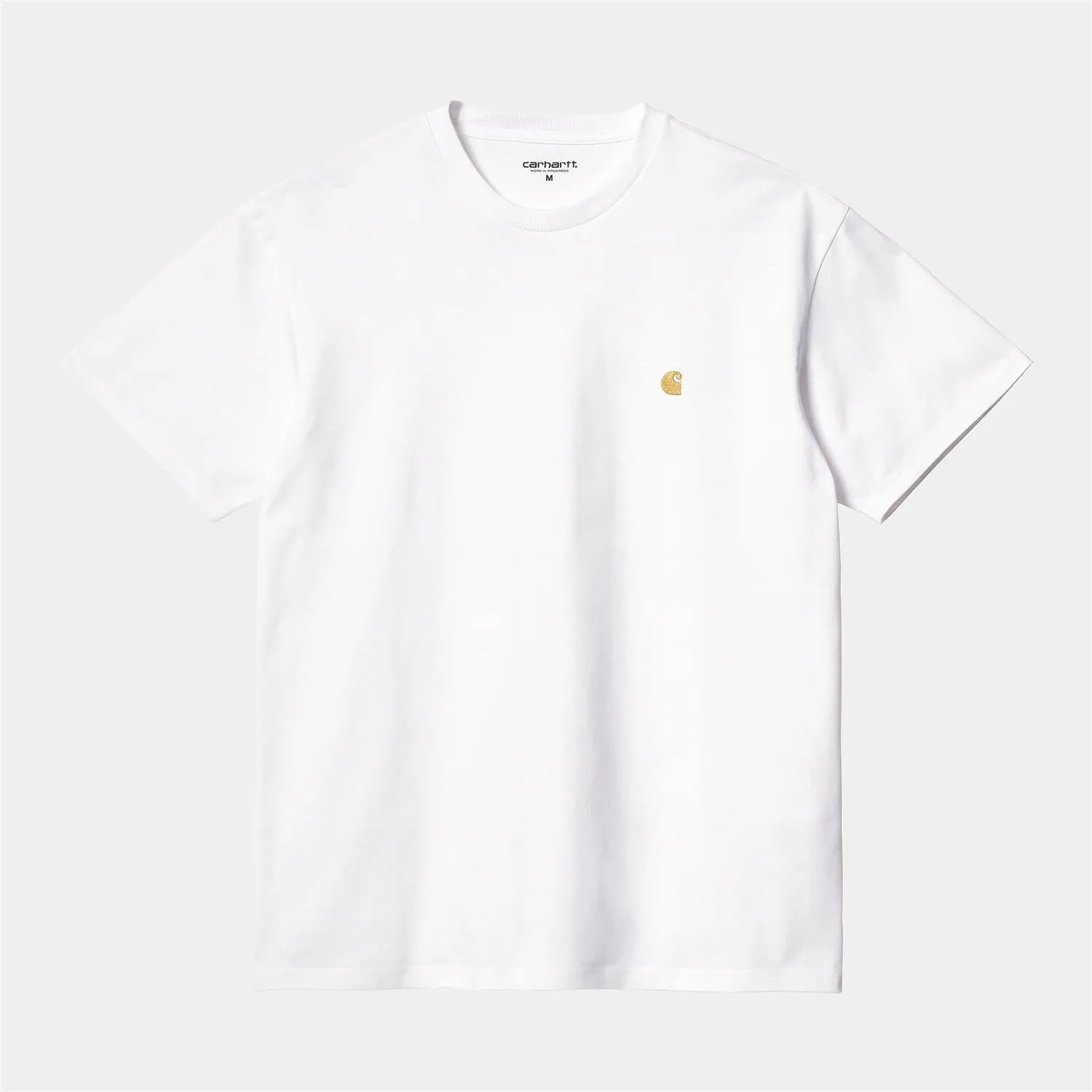 S/S Chase T-Shirt - White / Gold