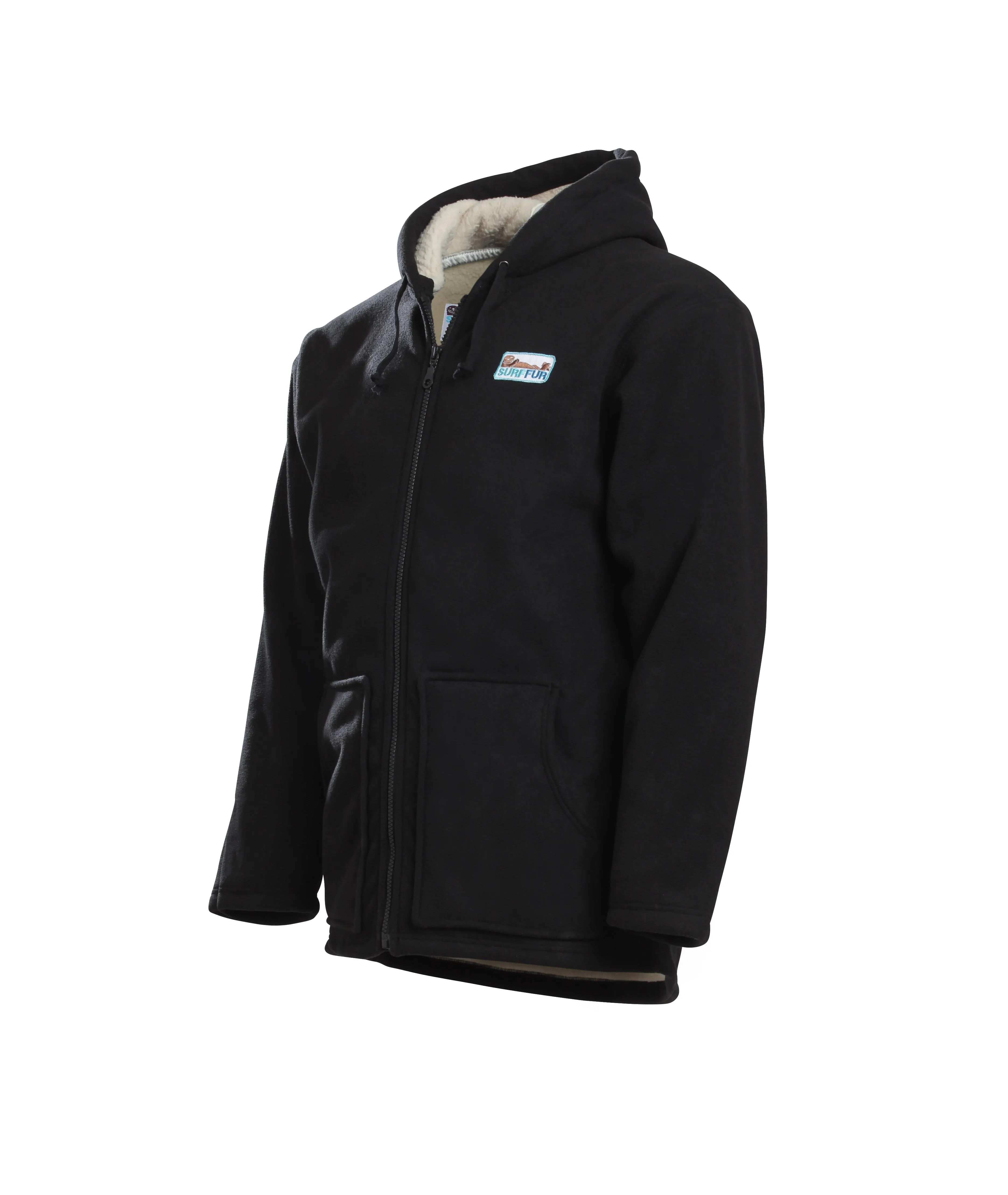 SurfCheck Hoodie in BLACK