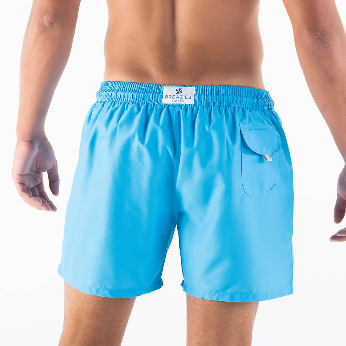 Swim Shorts - Solid | Bubble Gum Blue