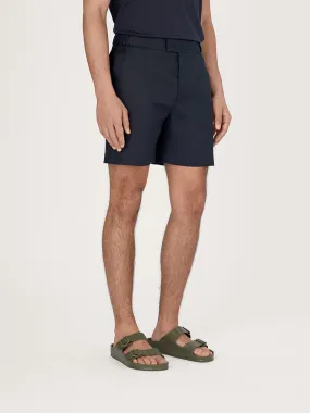 The 12 Shorts Linen 7" || Navy | Linen