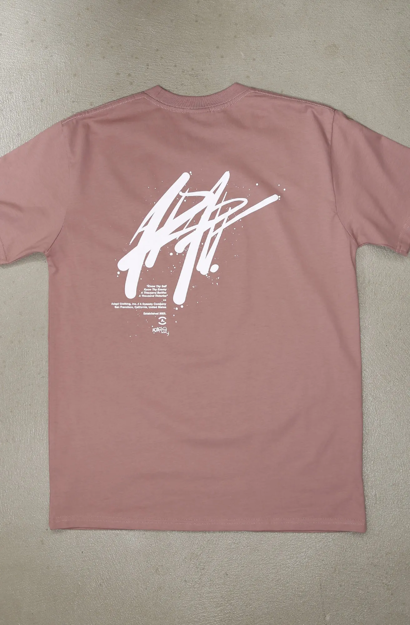 TZU (Men's Hazy Pink Tee)