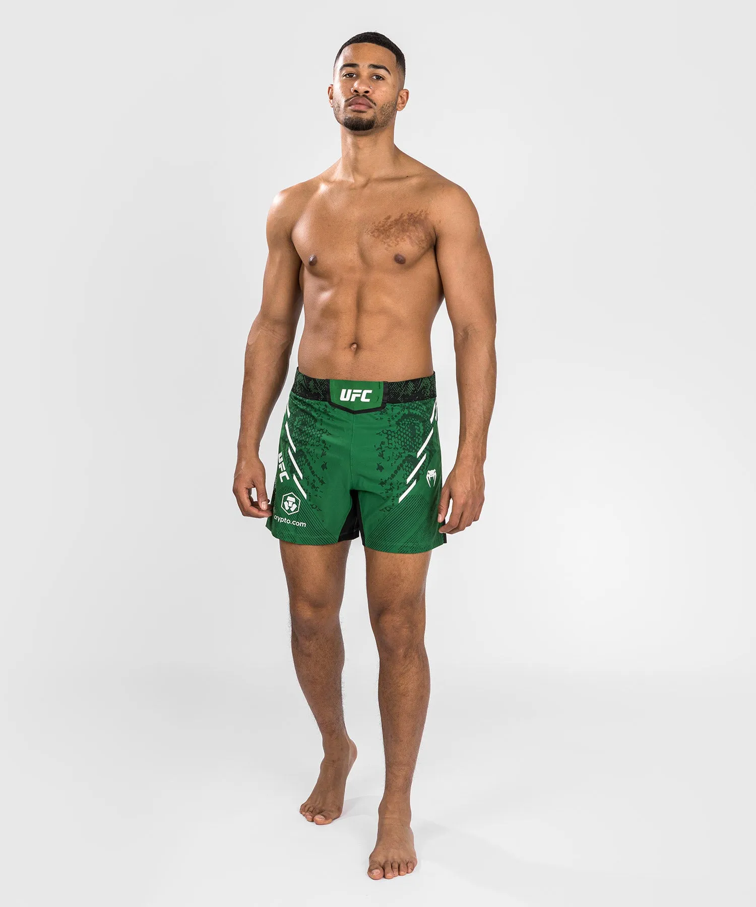 UFC Adrenaline by Venum Authentic Fight Night Men's Fight Short - Short Fit - Green