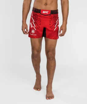 UFC Adrenaline by Venum Authentic Fight Night Men's Fight Short - Short Fit - Red